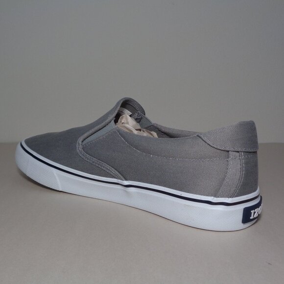Izod Size 9 M / SUNAPEE / Gray / Canvas / Sneakers / Loafers New Men\'s Shoes